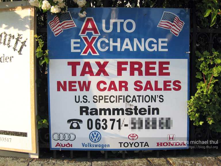 Rammstein Auto Exchange
