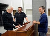 Jon Lord, Paul Mann and Bruce Dickinsono